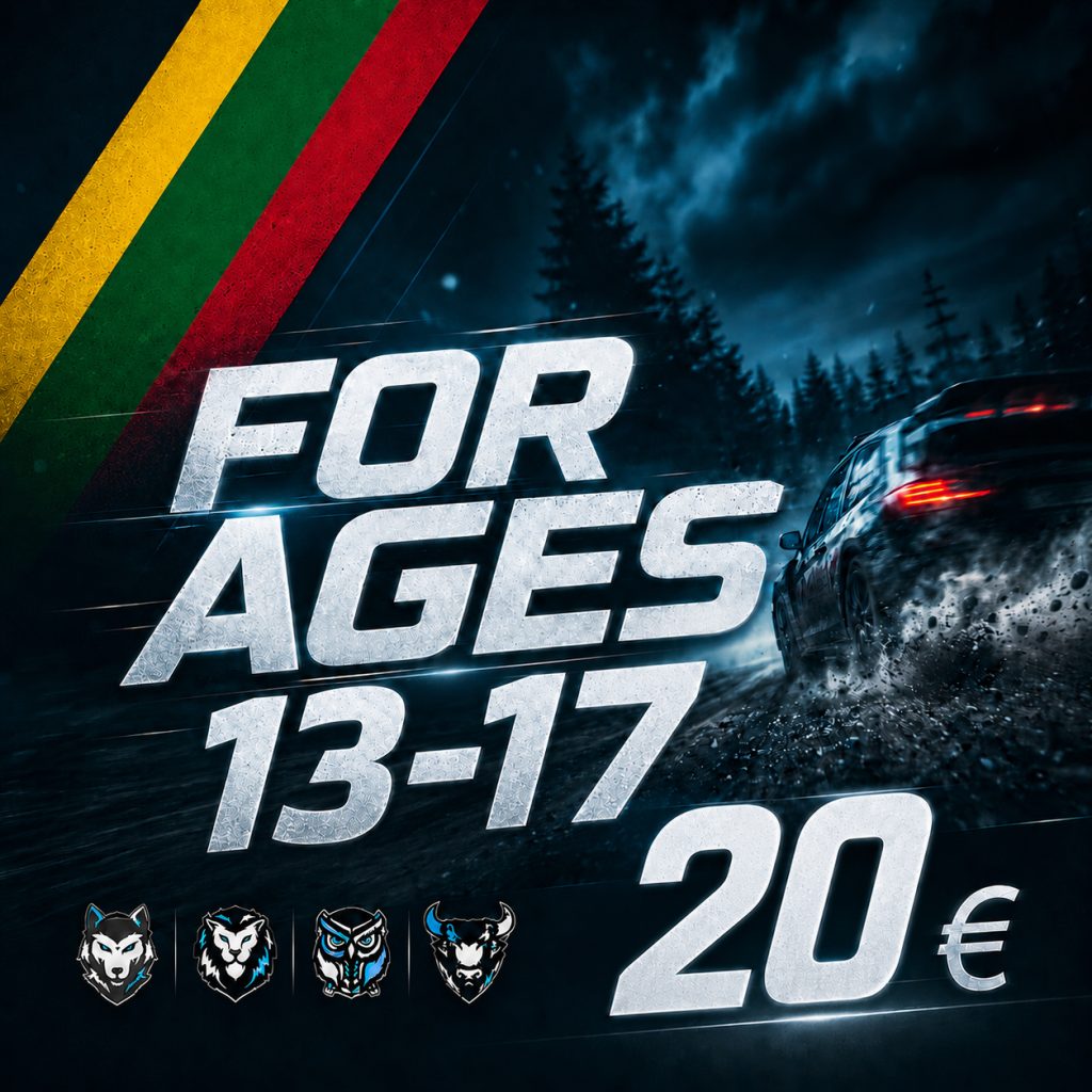 Baltijos BMW klubų festivalis '26 (nuo 13 iki 17 metų)